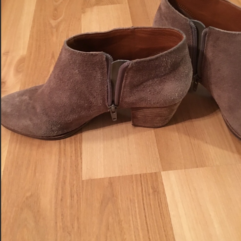 Lucky Brand zip up booties - Picture 2 of 5